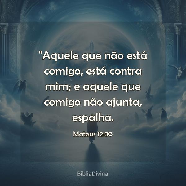 Mateus 12:30