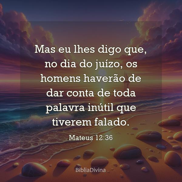 Mateus 12:36