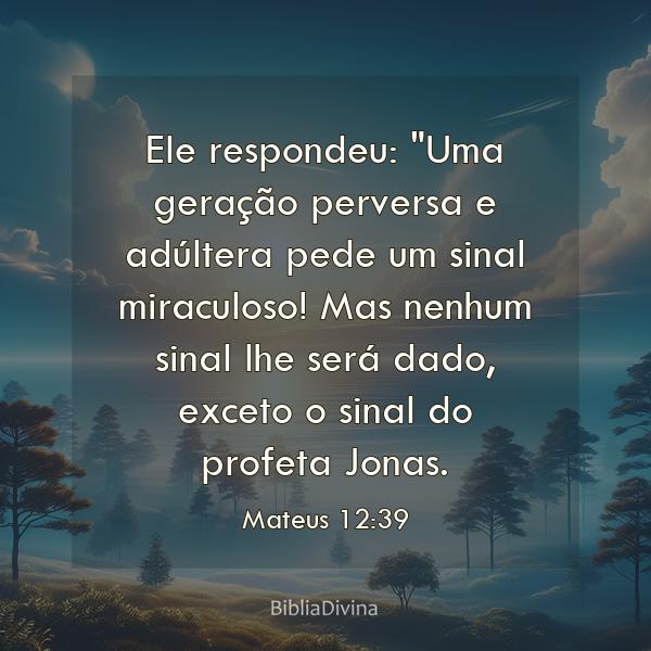 Mateus 12:39