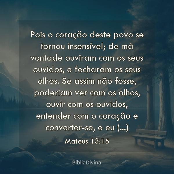 Mateus 13:15