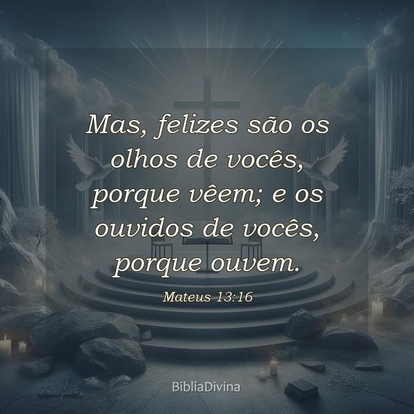 Mateus 13:16