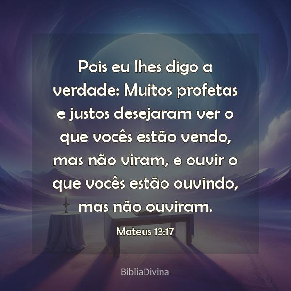 Mateus 13:17