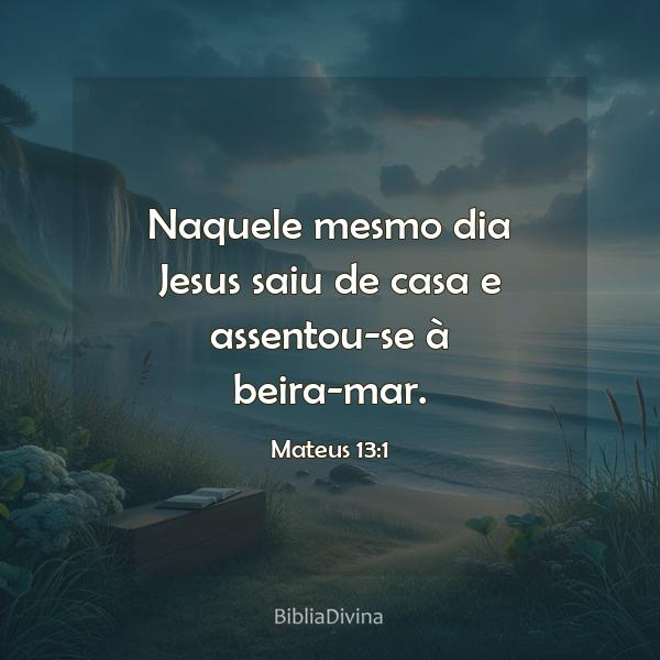 Mateus 13:1