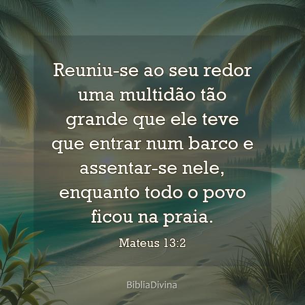 Mateus 13:2