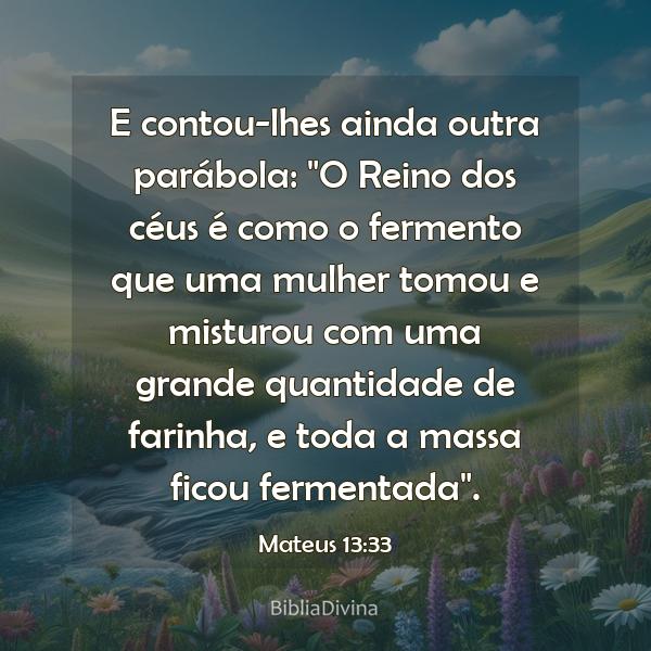 Mateus 13:33