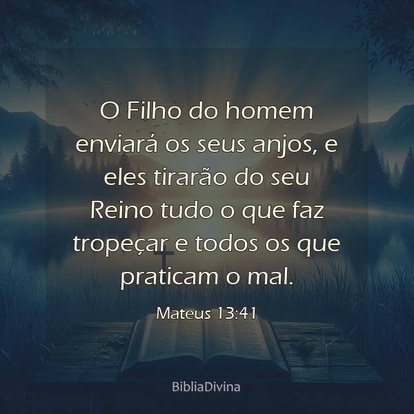 Mateus 13:41