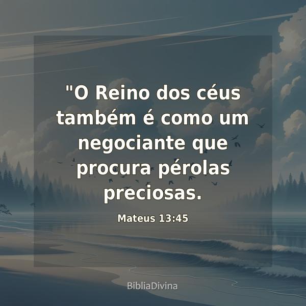 Mateus 13:45