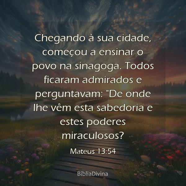 Mateus 13:54