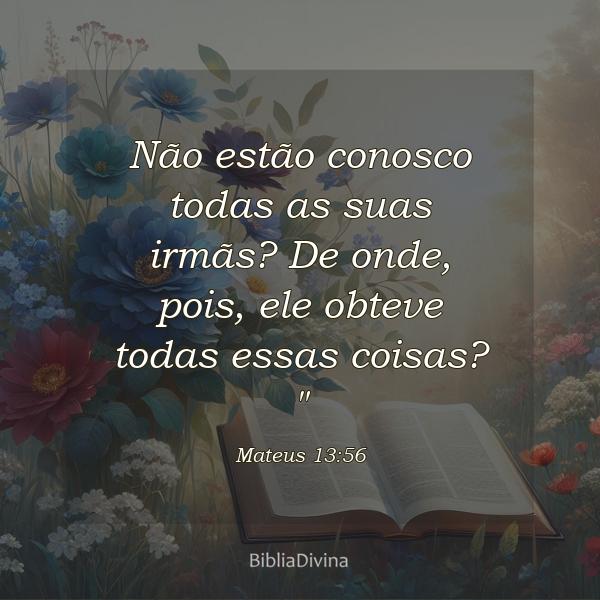 Mateus 13:56