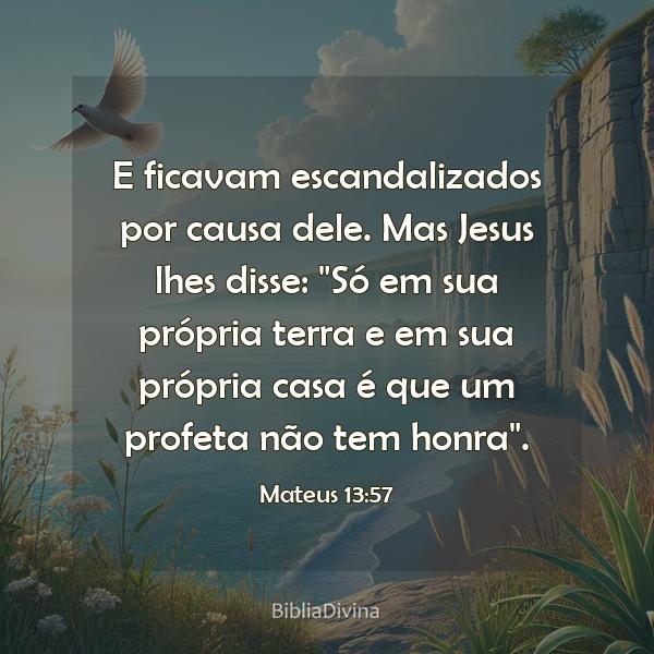 Mateus 13:57