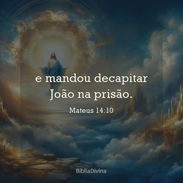 Mateus 14:10