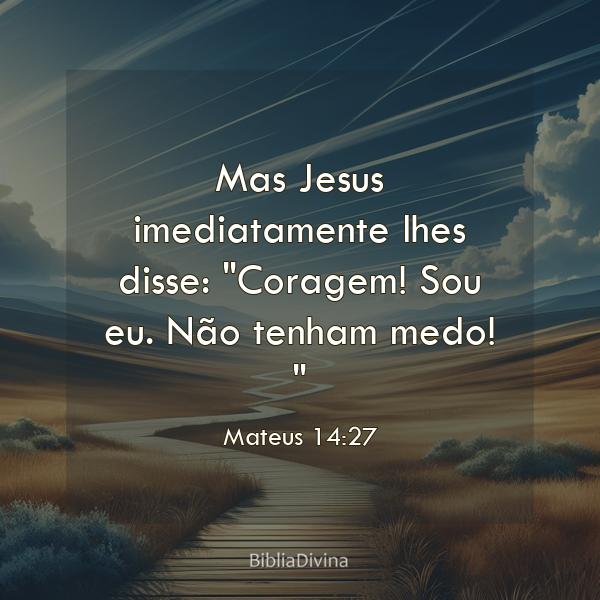 Mateus 14:27