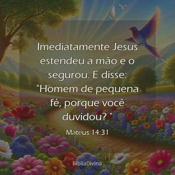 Mateus 14:31