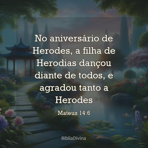 Mateus 14:6