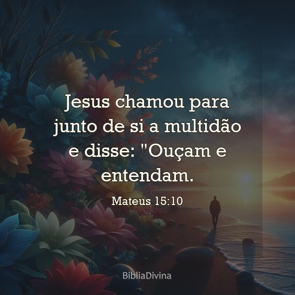 Mateus 15:10