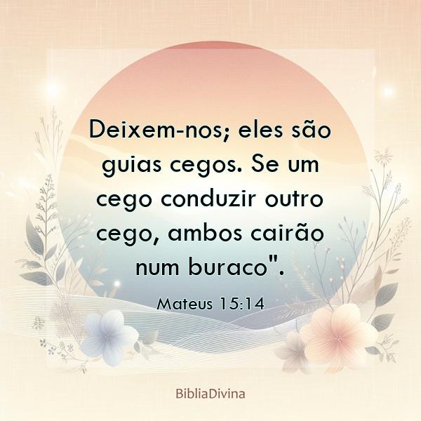 Mateus 15:14