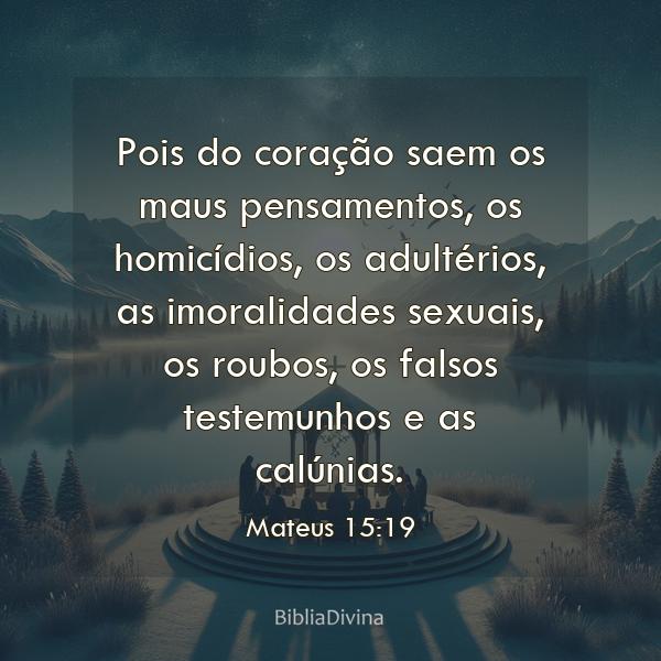 Mateus 15:19