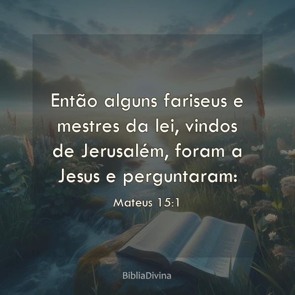 Mateus 15:1