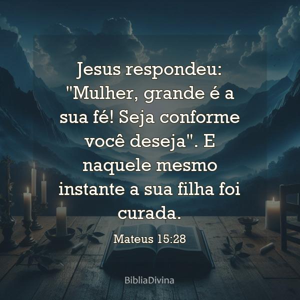 Mateus 15:28