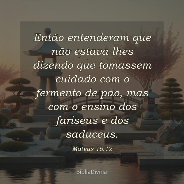 Mateus 16:12