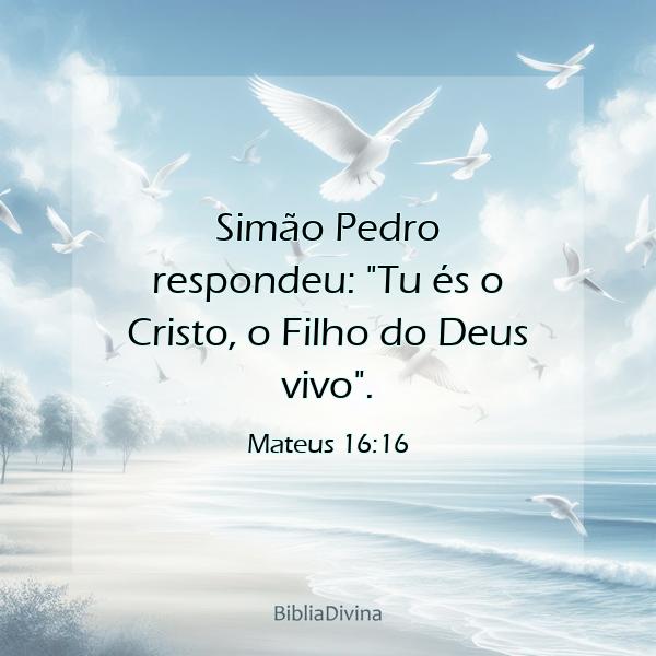 Mateus 16:16