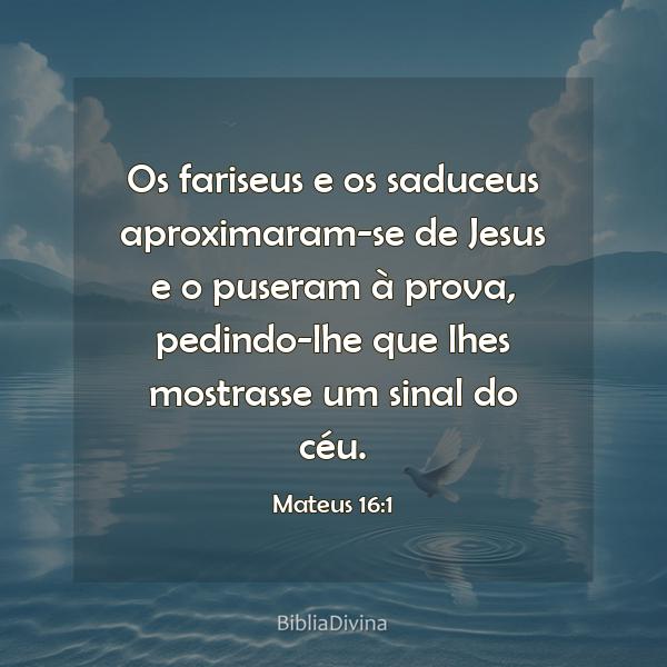 Mateus 16:1