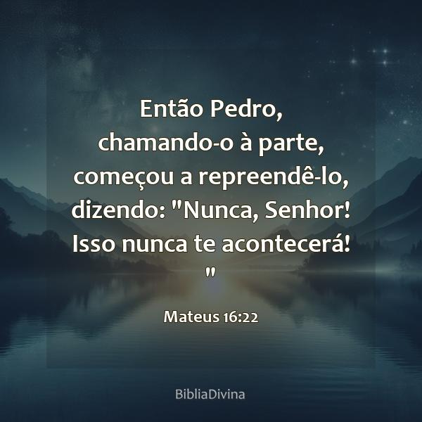 Mateus 16:22