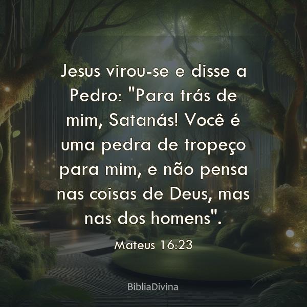 Mateus 16:23