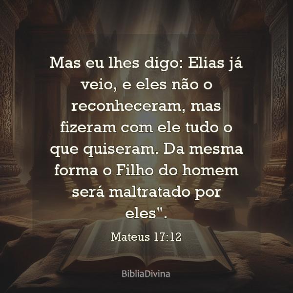 Mateus 17:12