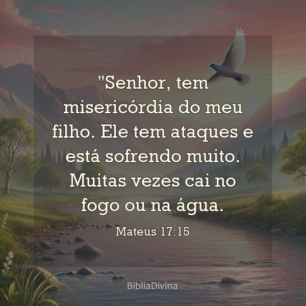 Mateus 17:15