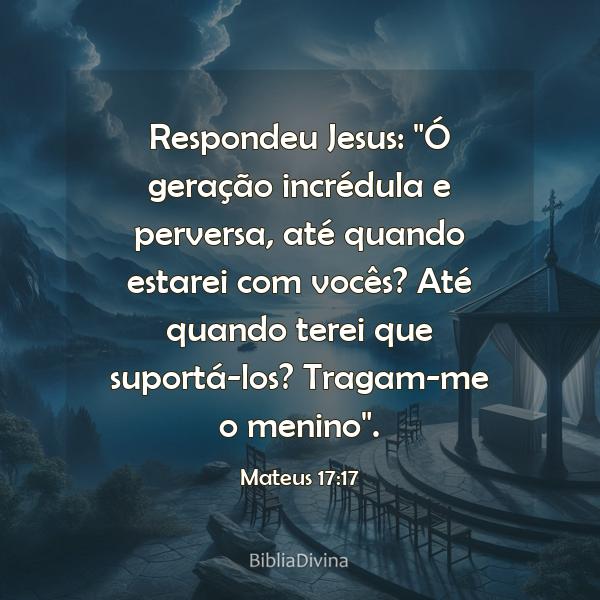 Mateus 17:17