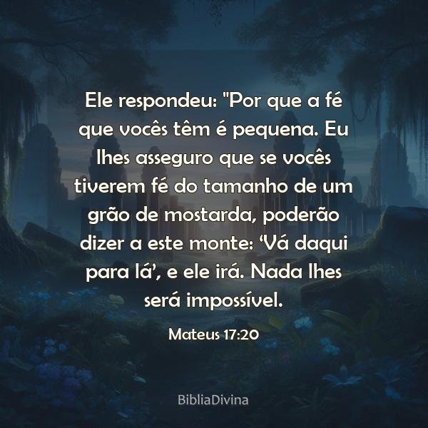 Mateus 17:20