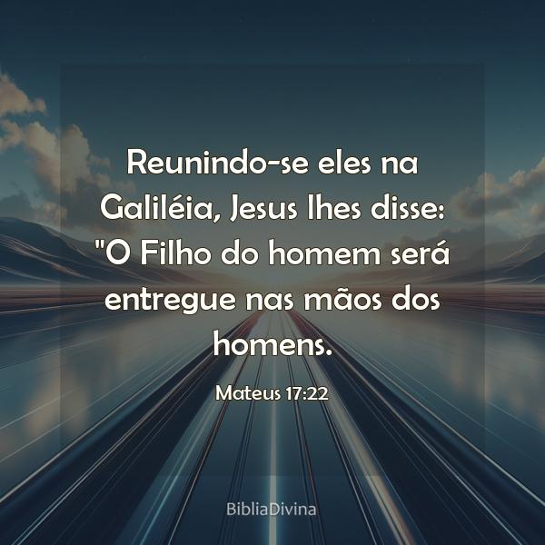 Mateus 17:22