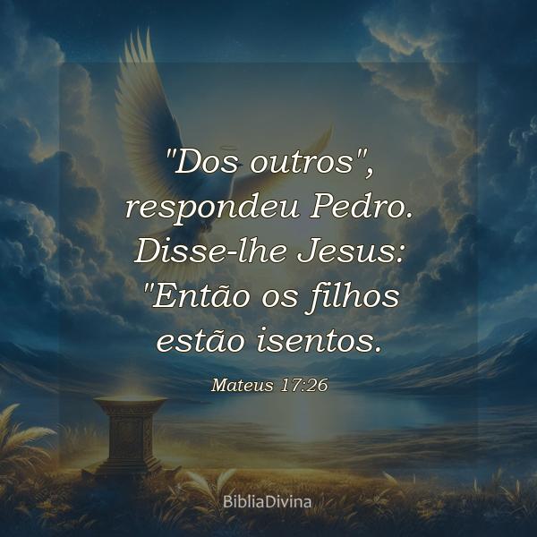 Mateus 17:26