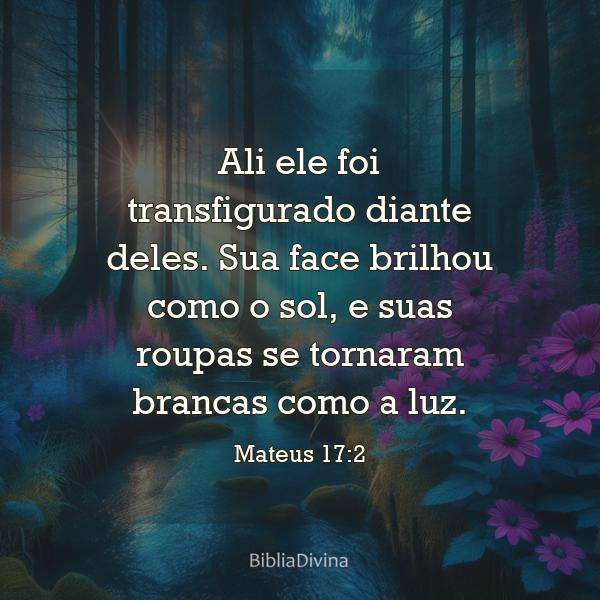 Mateus 17:2