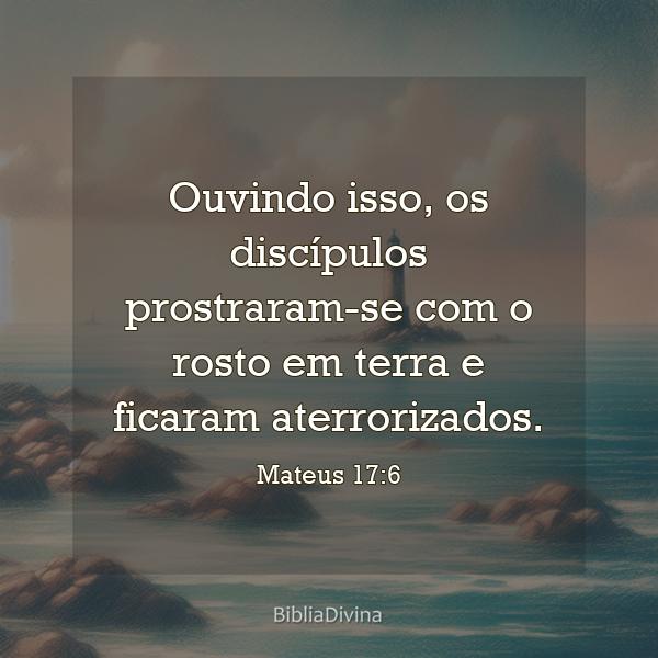 Mateus 17:6