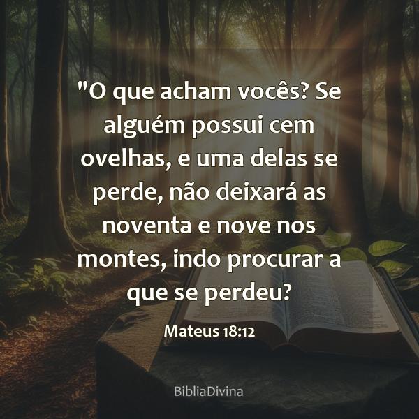 Mateus 18:12