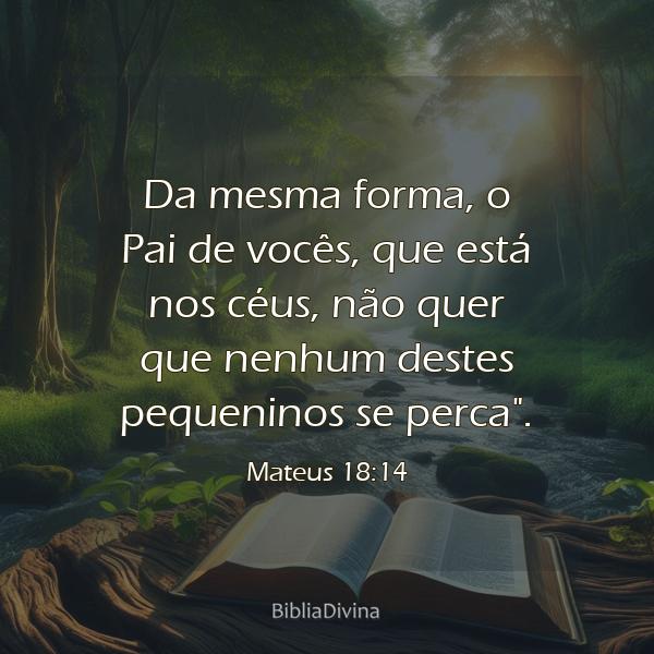 Mateus 18:14