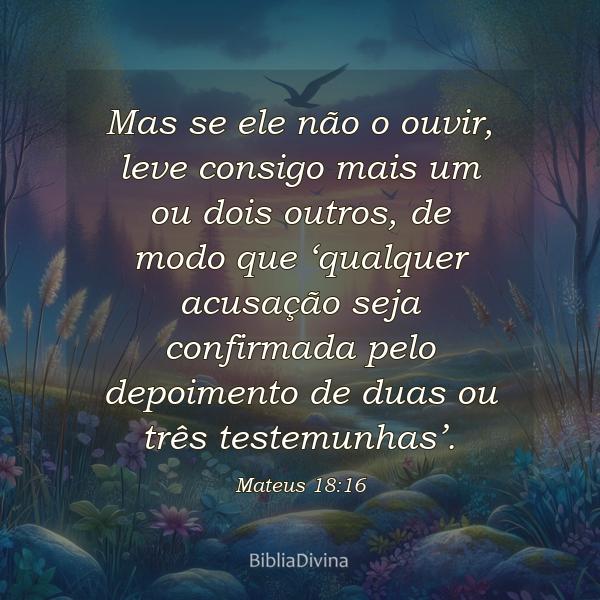 Mateus 18:16