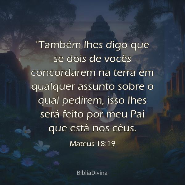 Mateus 18:19