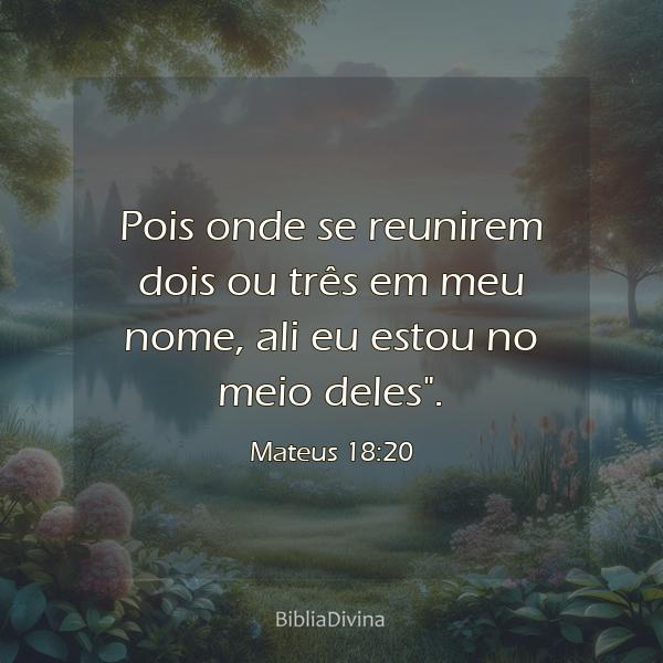 Mateus 18:20