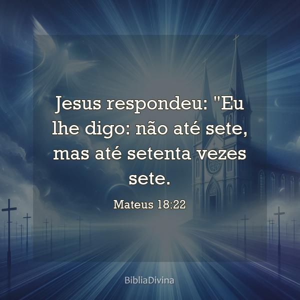 Mateus 18:22