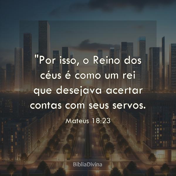 Mateus 18:23