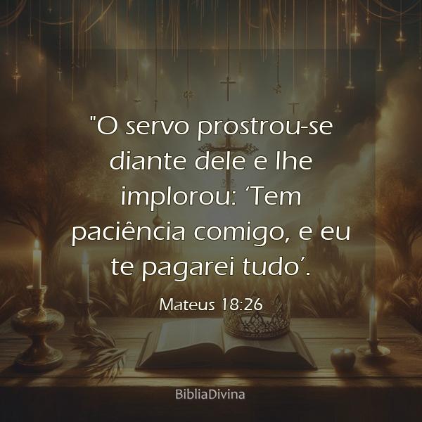 Mateus 18:26