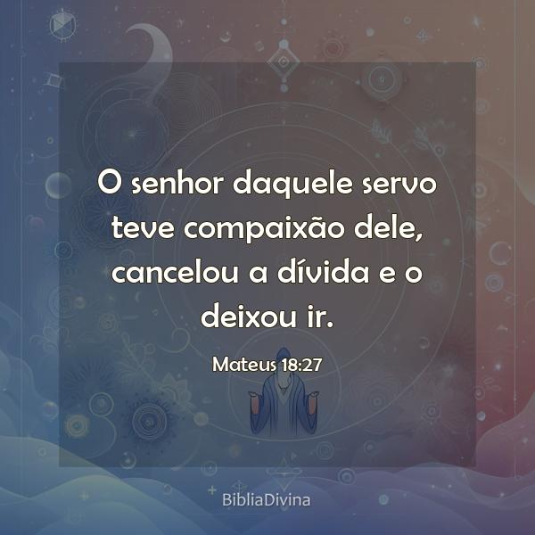 Mateus 18:27