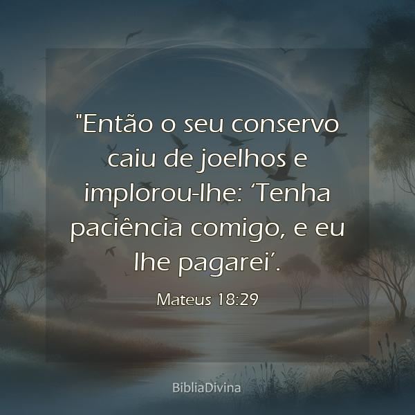 Mateus 18:29