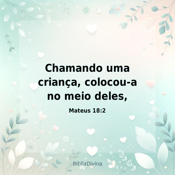 Mateus 18:2