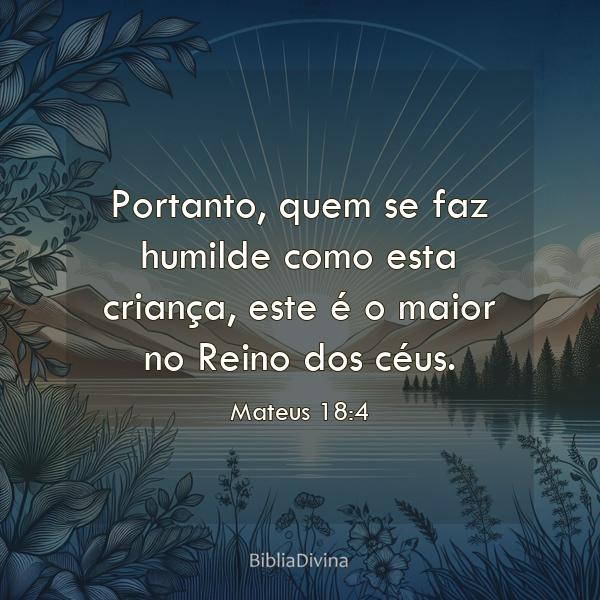 Mateus 18:4