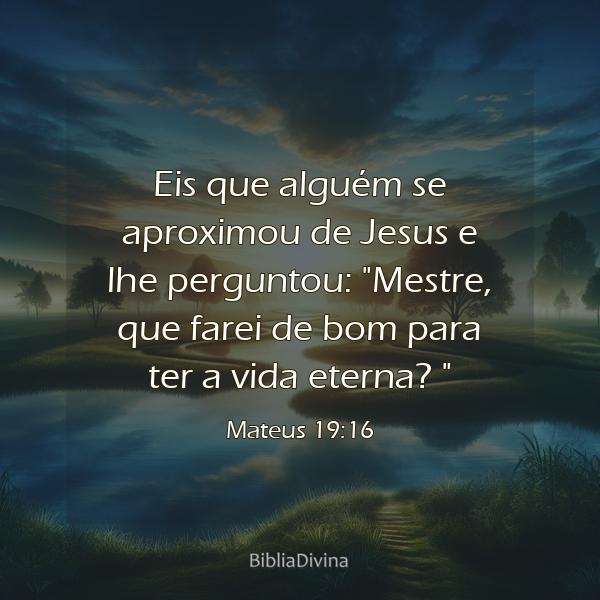 Mateus 19:16