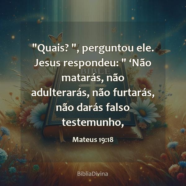 Mateus 19:18